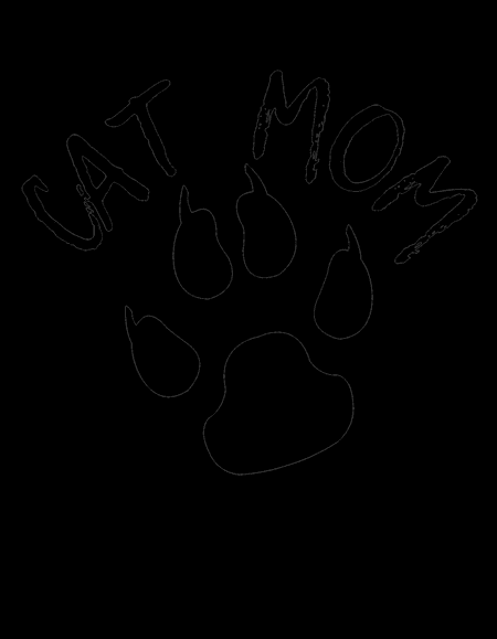 Koszulka damska (t-shirt) „Cat Mom” 160 g