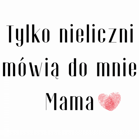 Koszulka damska (t-shirt) „Wyjątkowa Mama” 160 g