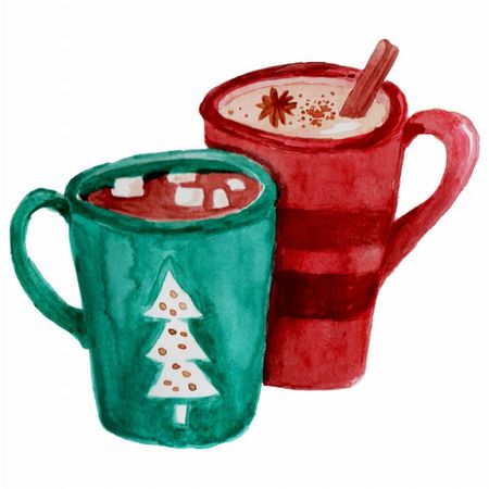 Kubki z gorącą czekoladą