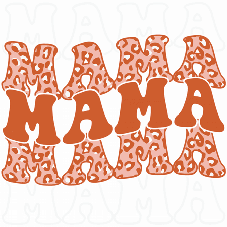 Koszulka damska (t-shirt) „Mama w stylu retro” 160 g