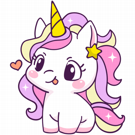 Kubek ceramiczny „Starry sparkle unicorn” 330 ml