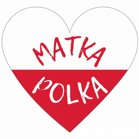 Koszulka damska (t-shirt) „Matka Polka” 160 g