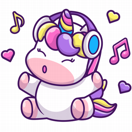 Body niemowlęce „Music vibe unicorn” 145 g