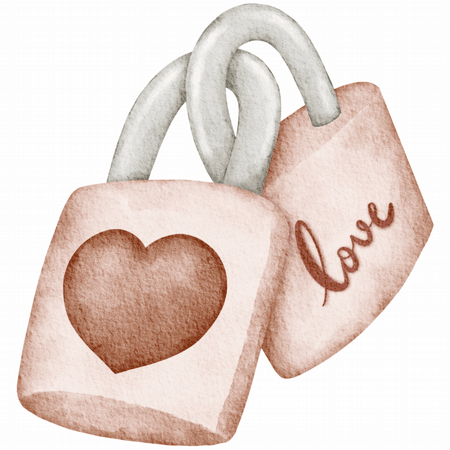 Kubek ceramiczny biały Kłódki Miłości | Bavenna