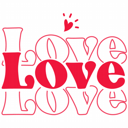 Zestaw kubek i torba Love | Bavenna