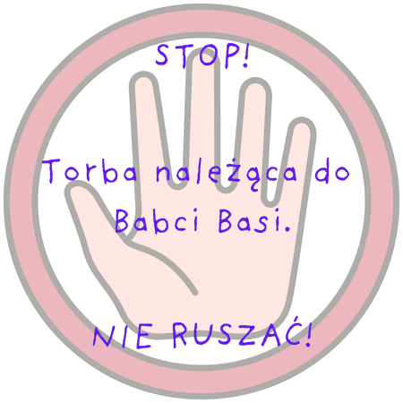 Torba bawełniana eko STOP! Torba Babci – Personalizowana 220g | Bavenna