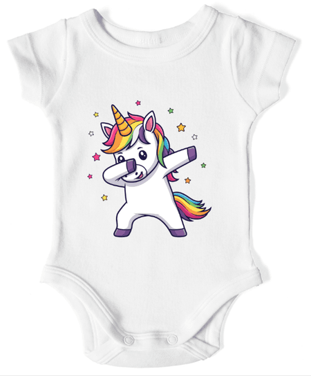 Body niemowlęce „Dabbing unicorn” 145 g