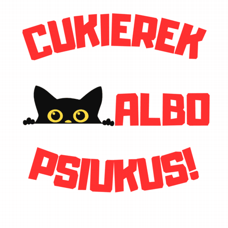 Torba bawełniana „Cukierek albo psikus!” – 220 g/m²