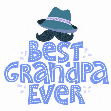 Torba bawełniana eko Best Grandpa Ever 220g | Bavenna