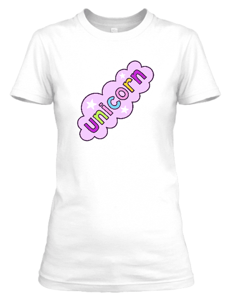 Koszulka damska (t-shirt) „Unicorn dream” 160 g