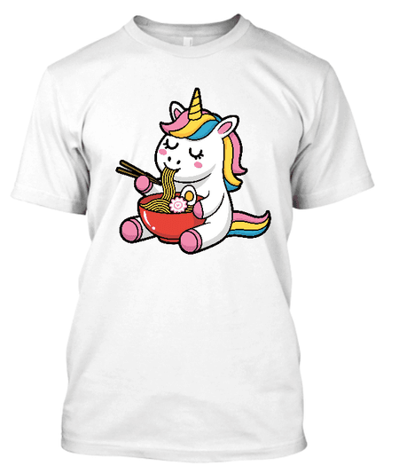 Koszulka dziecięca (t-shirt) „Ramen lover unicorn” 155 g