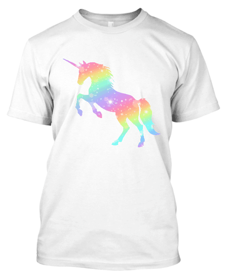 Koszulka dziecięca (t-shirt) „Stardust unicorn” 155 g
