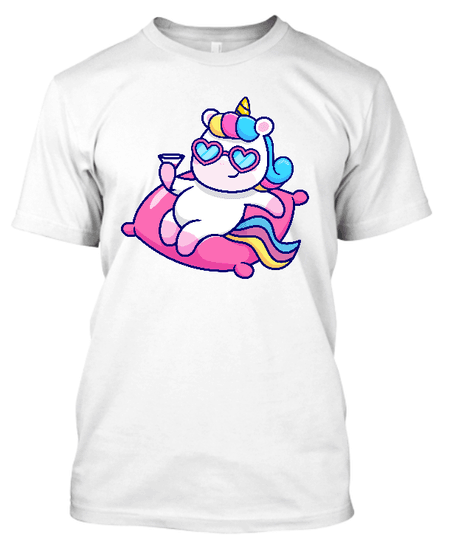 Koszulka męska (t-shirt) „Chillout unicorn” 190 g