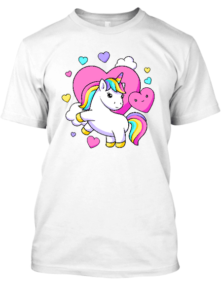 Koszulka męska (t-shirt) „Lovely unicorn” 190 g