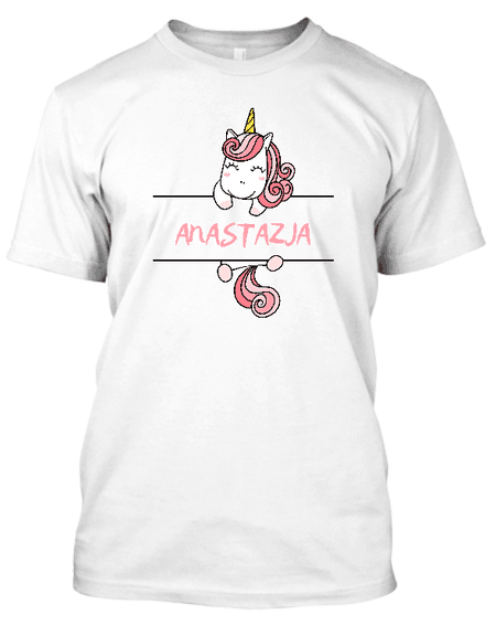 Koszulka męska (t-shirt) „Magic unicorn” - personalizowana 190 g