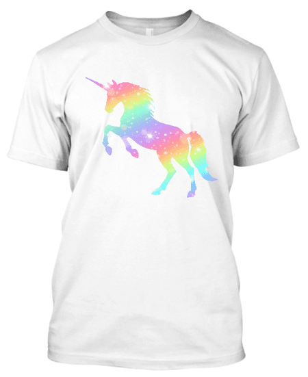 Koszulka męska (t-shirt) „Stardust unicorn” 190 g