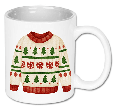 Kubek ceramiczny „Sweter” 330 ml