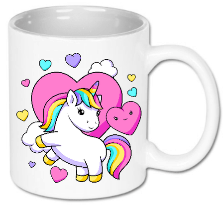 Kubek ceramiczny „Lovely unicorn” 330 ml