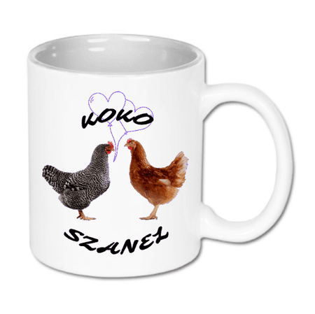 Kubek ceramiczny biały Koko Szanel | Bavenna