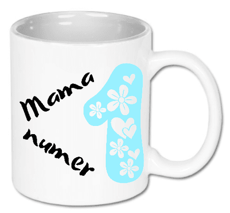 Kubek ceramiczny „Mama numer 1” 330 ml