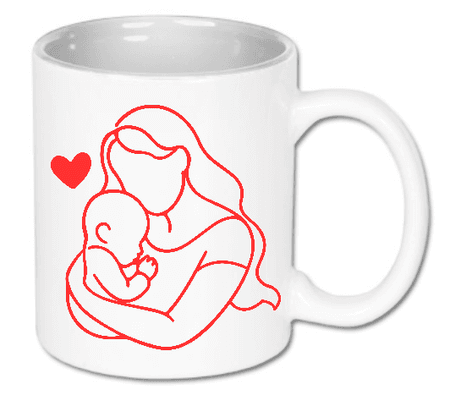 Kubek ceramiczny „Matczyna miłość” 330 ml