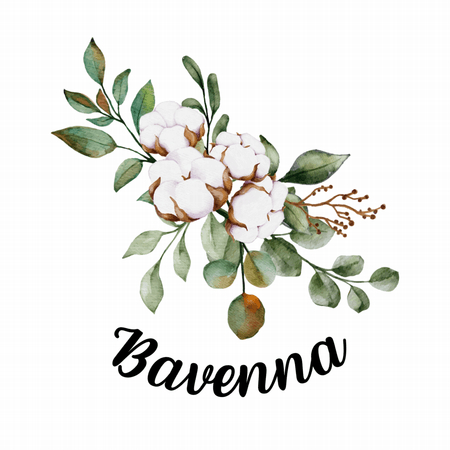 Torba bawełniana eko „Logo Bavenna” 220 g