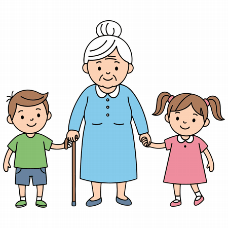 Torba bawełniana eko „Babcia z Wnukami