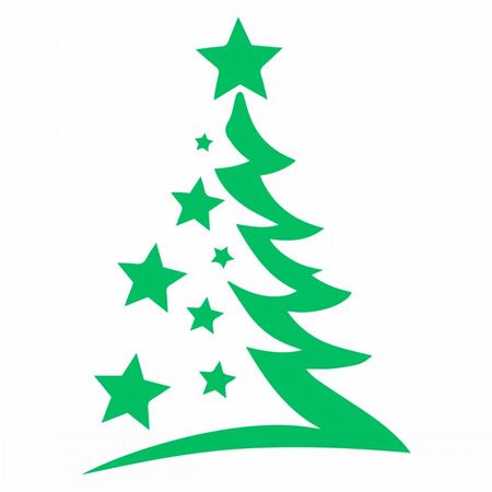 Torba bawełniana eko „Gwiazdkowa choinka” 220 g