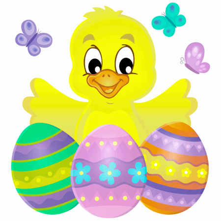 Torba bawełniana eko „Kurczaczek i Motyle” 220 g