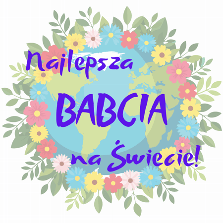 Torba bawełniana eko „Najlepsza Babcia na Świecie!