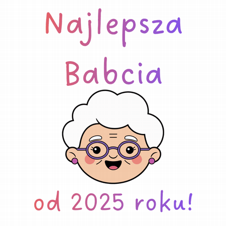 Torba bawełniana eko „Najlepsza Babcia od