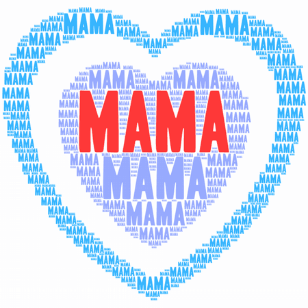 Torba bawełniana eko „Serce pełne Mamy” 220 g