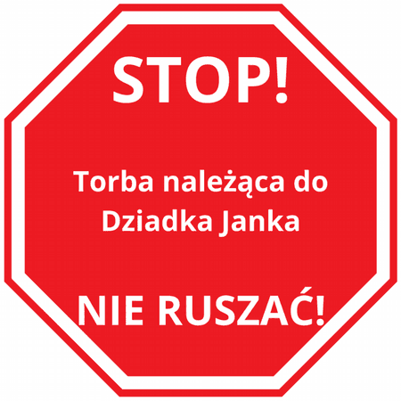 Torba bawełniana eko „STOP! Torba Dziadka