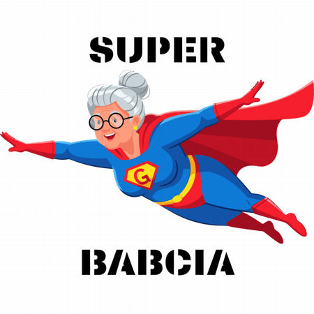 Torba bawełniana eko „Super Babcia