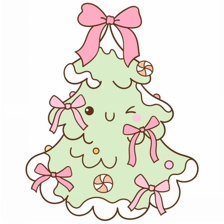 Torba bawełniana eko „Wesoła choinka” 220 g