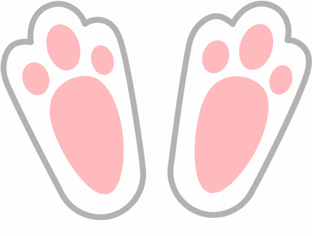 Torba bawełniana eko „Królicze stopy” 220 g