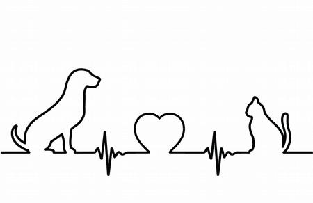 Torba bawełniana eko „Puls pies i kot” 220 g