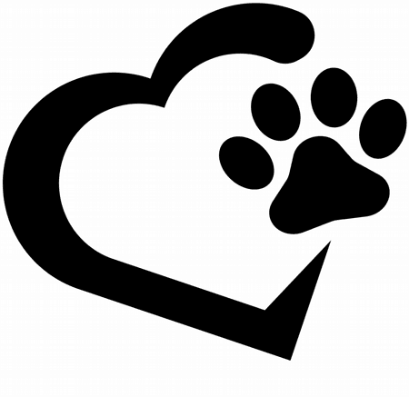 Torba bawełniana eko „Serce z łapką” 220 g