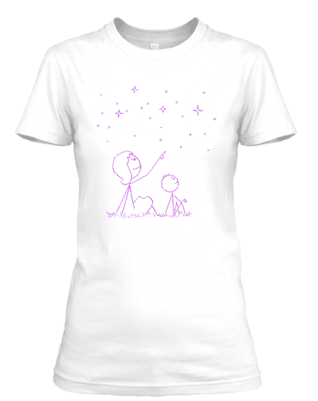 Koszulka damska (t-shirt) „Wspólne marzenia” 160 g