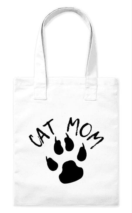 Torba bawełniana eko „Cat Mom” 220 g
