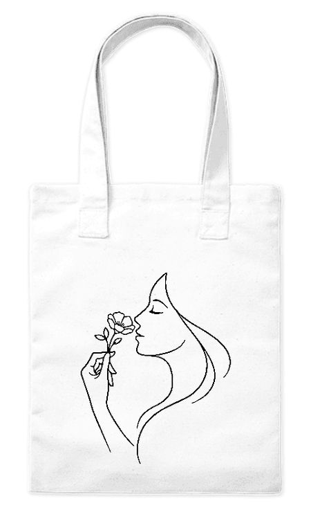 Torba bawełniana eko „Kobiecy Spokój” 220 g