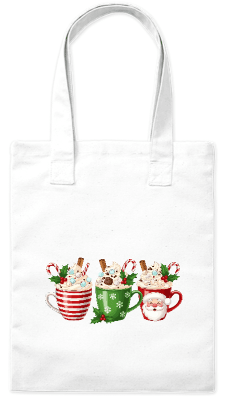 Torba bawełniana eko „Kubki z bitą śmietaną” 220 g