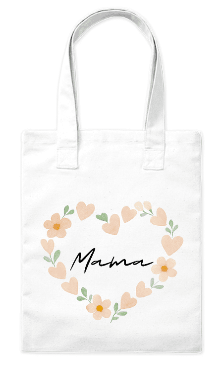 Torba bawełniana eko „Kwiatowe serce