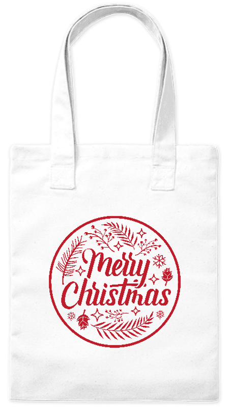 Torba bawełniana eko „Merry Christmas” 220 g