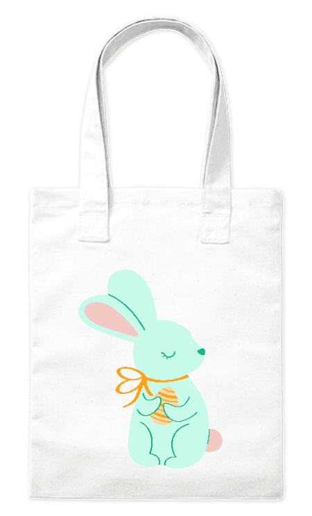 Torba bawełniana eko „Miętowy marzyciel” 220 g