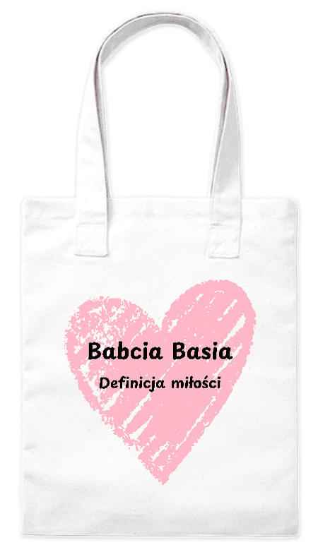 Torba bawełniana eko „Babcia Definicja Miłości