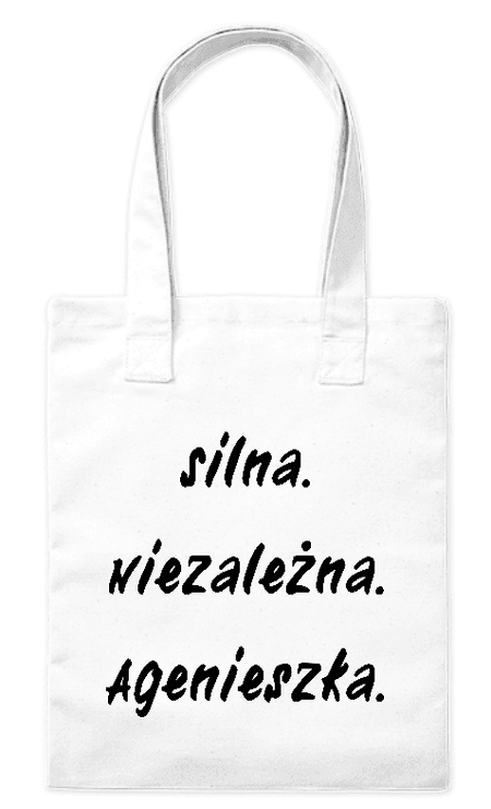 Torba bawełniana eko „Silna niezależna