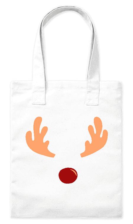 Torba bawełniana eko „Poroże renifera” 220 g