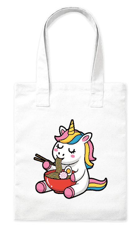 Torba bawełniana eko „Ramen Lover Unicorn