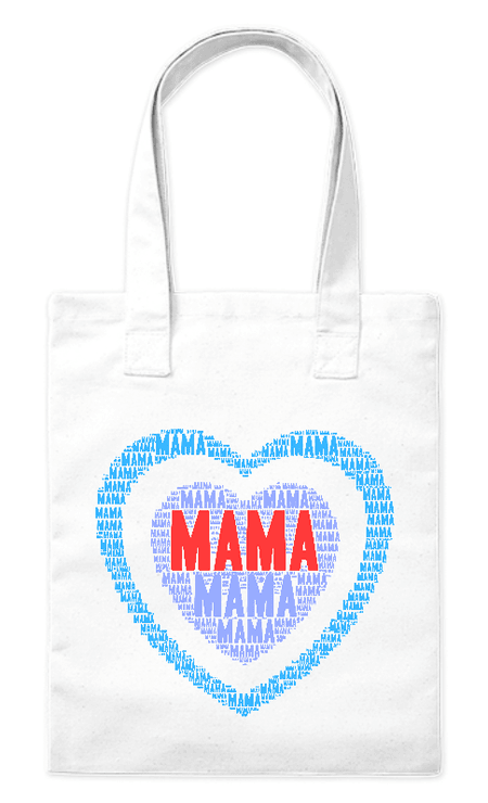 Torba bawełniana eko „Serce pełne Mamy” 220 g